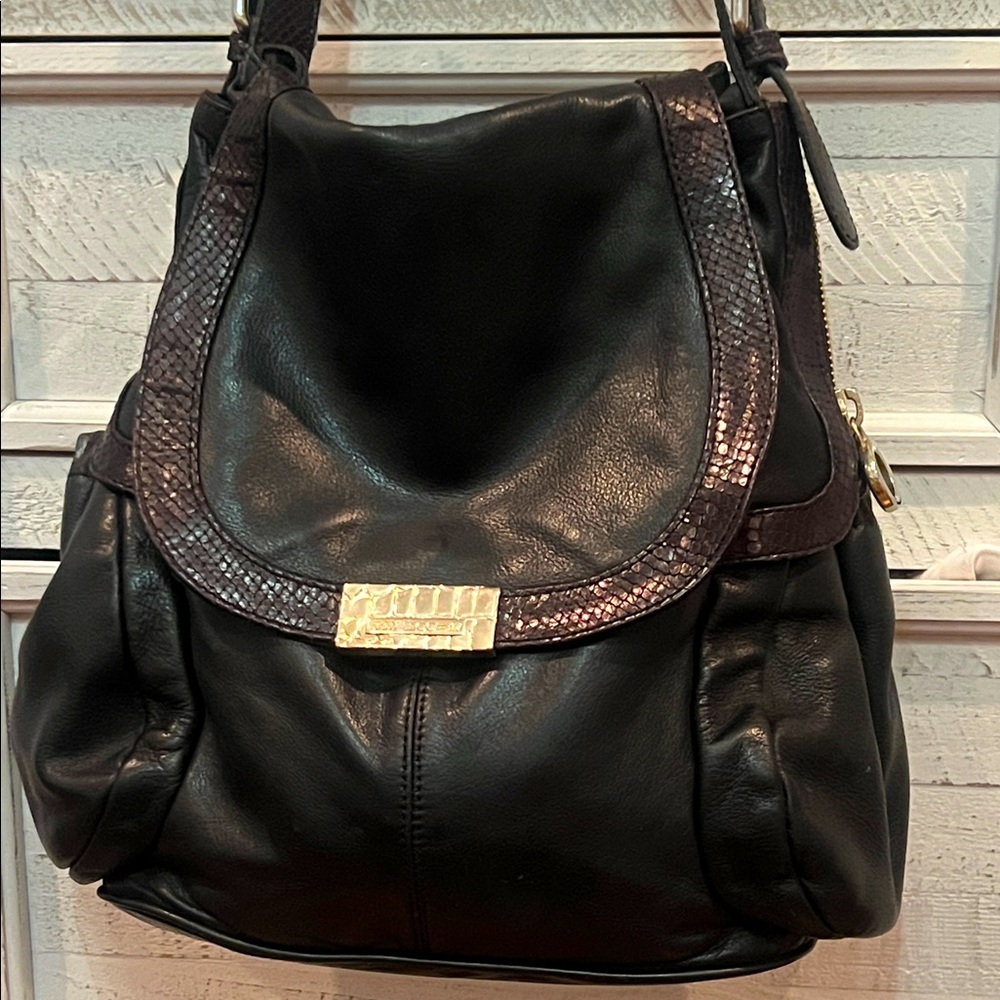 Jimmy Choo for H & M Black Leather Bag